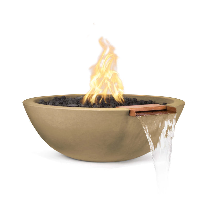 The Outdoor Plus Concrete Sedona Fire & Water Bowl Natural Gas | GW STORE