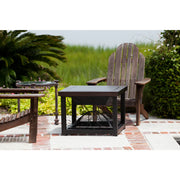 Well Traveled Living Hammer Tone Bronze Finish Cocktail Table Fire Pit | GW STORE
