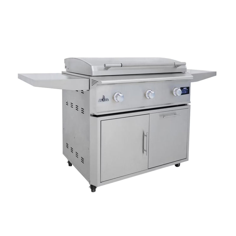 Blaze LTE PRO 40-Inch Freestanding Gas Griddle w/ Digital Temperature Screen & Lift-Assist Lid | GW STORE