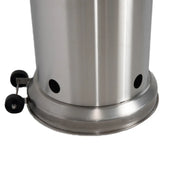 Well Traveled Living Stainless Steel Patio Heater w/ Table | GW STORE