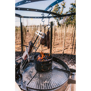 Tromen Duomo Firepit Open Fire Argentine Grill w/ Wheels | GW STORE