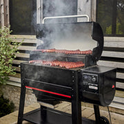 Weber Searwood XL 600 Freestanding Pellet Grill Porcelain Coated Steel | GW STORE