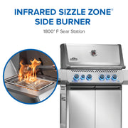 Napoleon New Prestige® 500 RSIB Freestanding Gas Grill w/ Infrared Side and Rear Burner | GW STORE