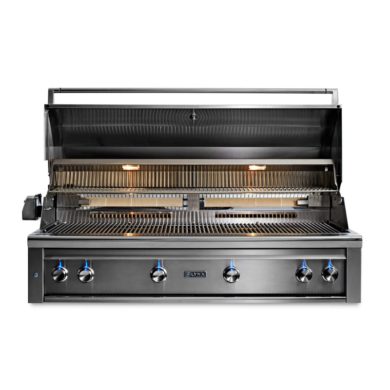 Lynx L54TR Professional 54-Inch Built-in Gas Grill With One Infrared Trident Burner And Rotisserie | GW STORE