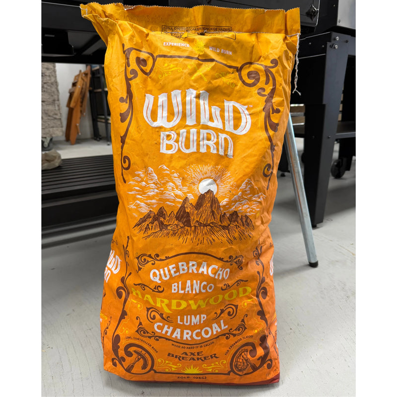 WildBurn Premium Hardwood Lump Charcoal - 20lb Bag