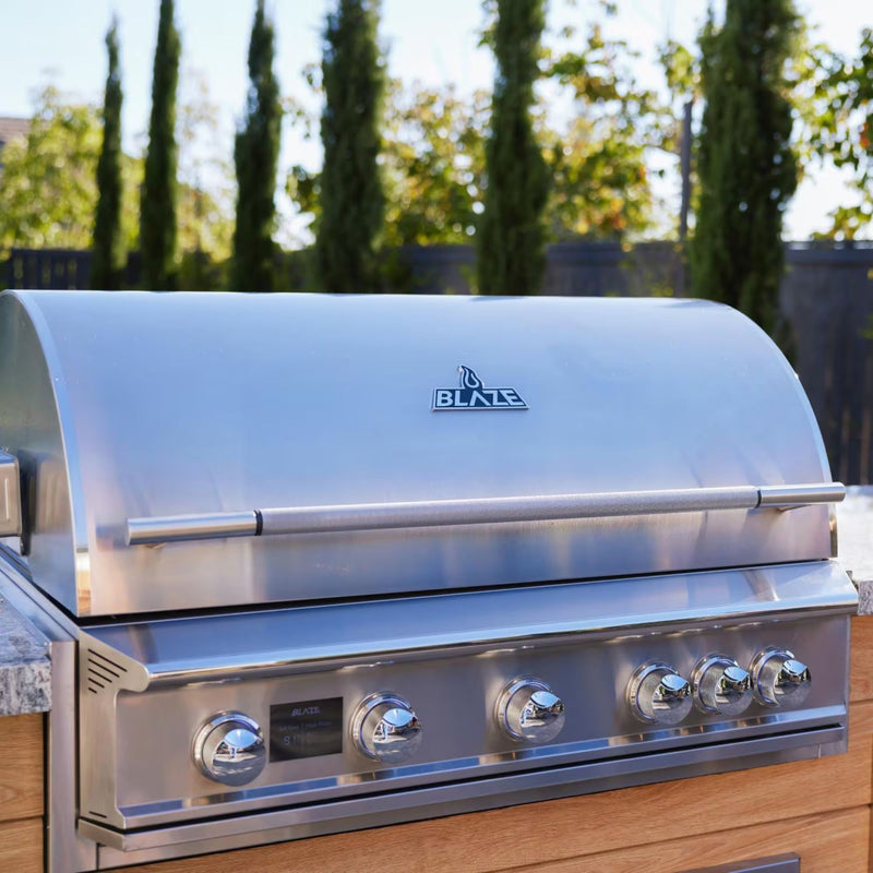 Blaze LTE PRO 32-Inch 4-Burner Built-in Gas Grill w/ Digital Temperature Screen & Rear Infrared Burner | GW STORE