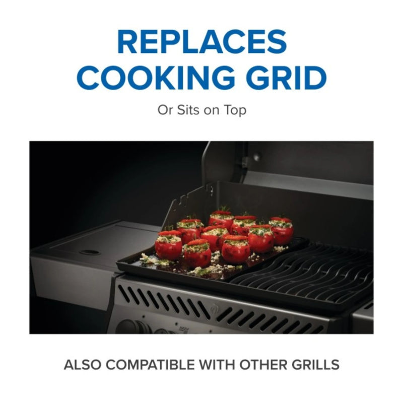 Napoleon 56041 2-Sided Porcelain-Enameled Cast-Iron Griddle for Pro 500, Prestige 500 & LEX Series | GW STORE