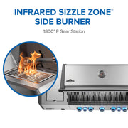 Napoleon New Prestige® 665 RSIB Freestanding Gas Grill w/ Infrared Side and Rear Burner | GW STORE