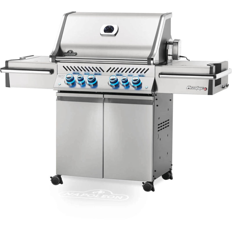 Napoleon Prestige PRO™ 500 RSIB Freestanding Gas Grill with Infrared side and Rear Burners | GW STORE