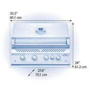 Napoleon Built-in 700 Series 32 RB Gas Grill With infrared Rear Burner | GW STORE