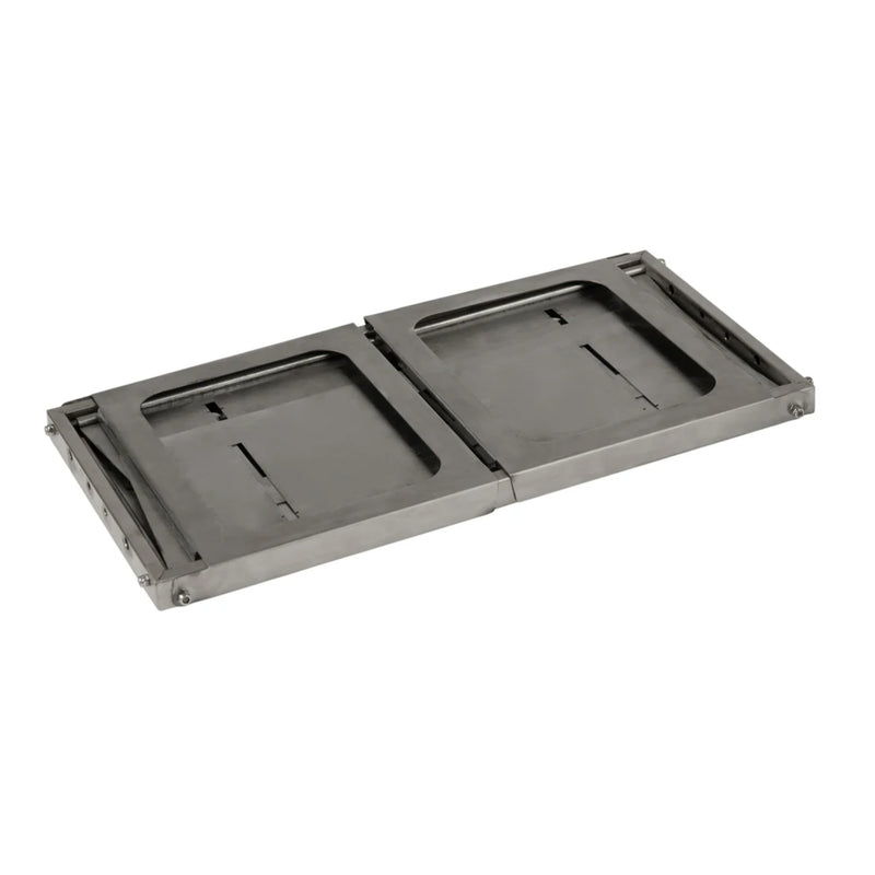 Well Traveled Living Stainless Steel Foldaway Charcoal Grill | GW STORE