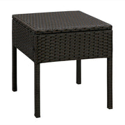 Well Traveled Living Bern Balcony Chat Set in Mocha Wicker | GW STORE