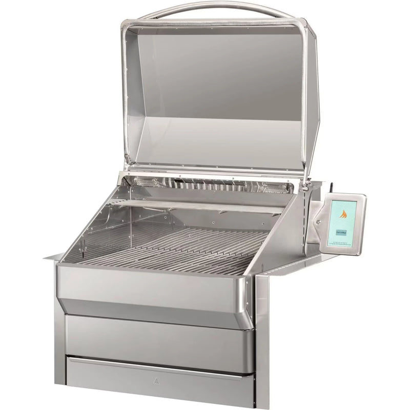 Memphis Grills VGB0001S Pro ITC3 Built-In Pellet Grill 28-Inch 304 Stainless Steel Wi-Fi Monitored | GW STORE