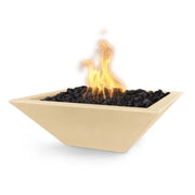 The Outdoor Plus Maya Propane Gas Concrete Fire Bowl | GW STORE