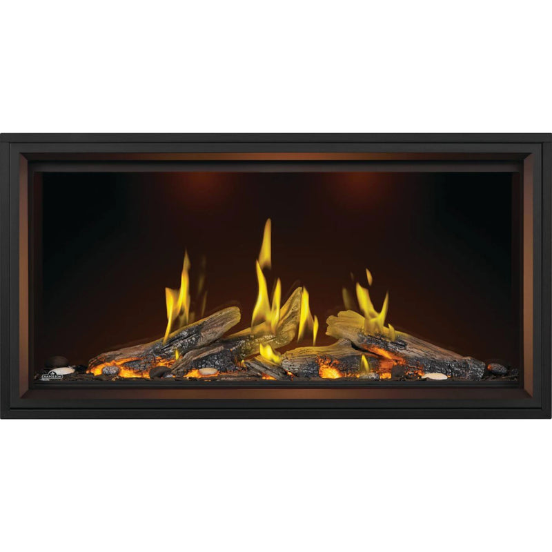 Napoleon Tall Vector™ 50 Natural Gas Direct Vent Fireplace w/ Luminous Logs - Electronic Ignition | GW STORE