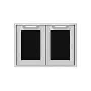 Hestan 30" Double Storage Doors Recessed Marquise Accented Panels | GW STORE