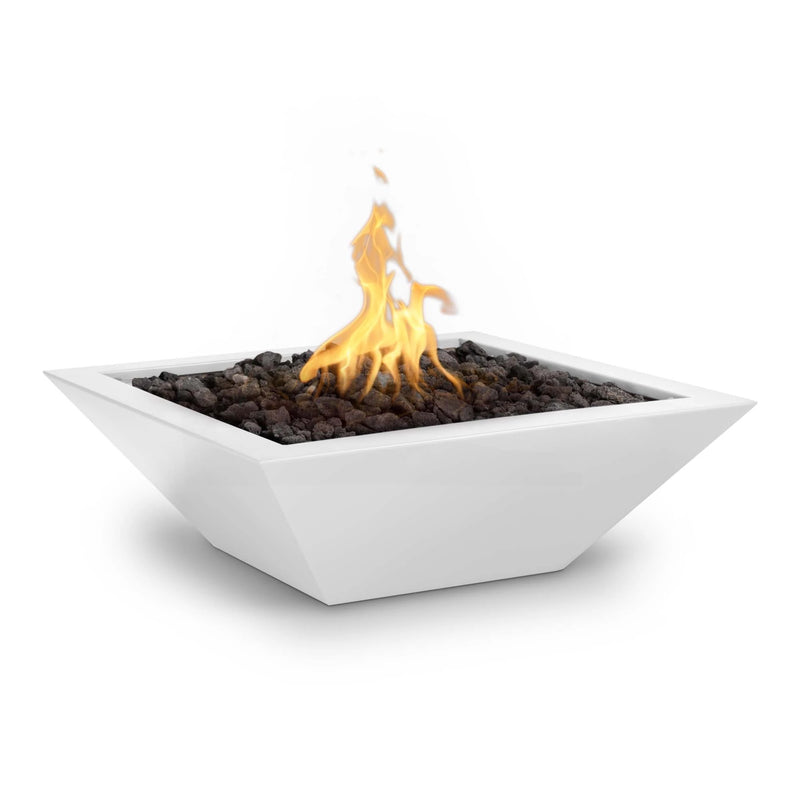 The Outdoor Plus Natural Gas Maya Metal Powder Coat Fire Bowl | GW STORE