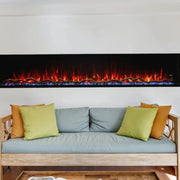 Modern Flames 96 Inch Landscape Pro Slim Linear Electric Fireplace | GW STORE