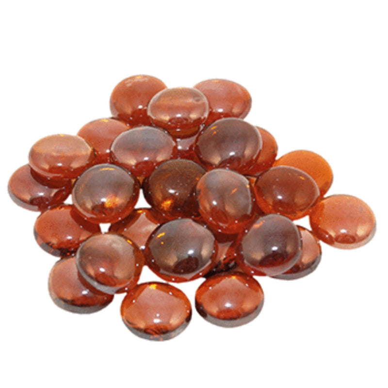 American Fyre Designs Deep Amber Fire Gems - 40 lb
