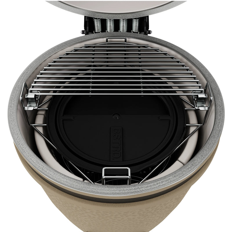 BSTRD Pro Large Solo Desert Sand Built-In Kamado Charcoal Grill | GW STORE