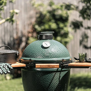 Big Green Egg Large Charcoal Grill in an intEGGrated Nest+Handler With Mates Package | GW STORE