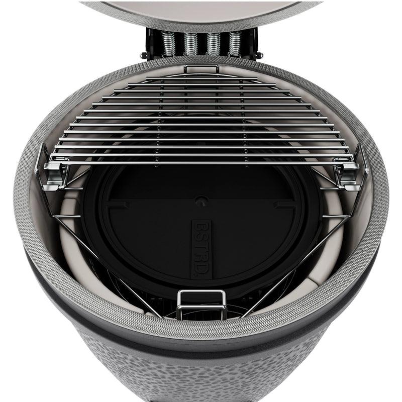 BSTRD Pro Large Solo Graphite Built-In Kamado Charcoal Grill | GW STORE