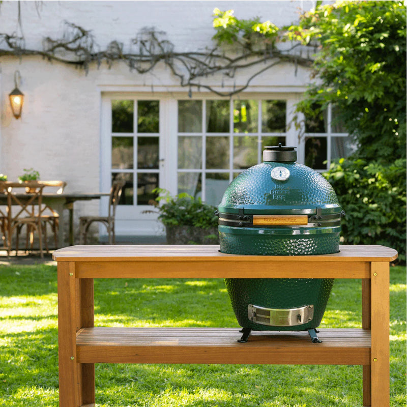 Big Green Egg Large Acacia Table Outdoor Kitchen | GW STORE
