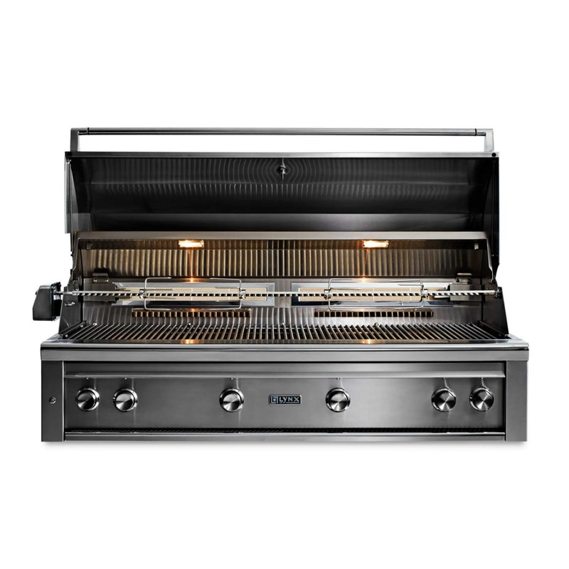 Lynx L54TR Professional 54-Inch Built-in Gas Grill With One Infrared Trident Burner And Rotisserie | GW STORE