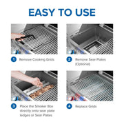 Napoleon 67013 Stainless Steel Smoker Box | GW STORE