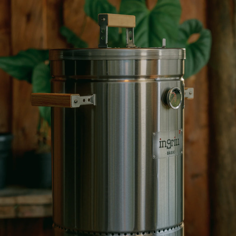 Ingrill BBQ Barrel Smoker Small Basik | GW STORE