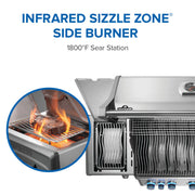 Napoleon Rogue® PRO-S 625 RSIB Gas Stainless Steel Grill with Infrared Side & Rear Burner | GW STORE