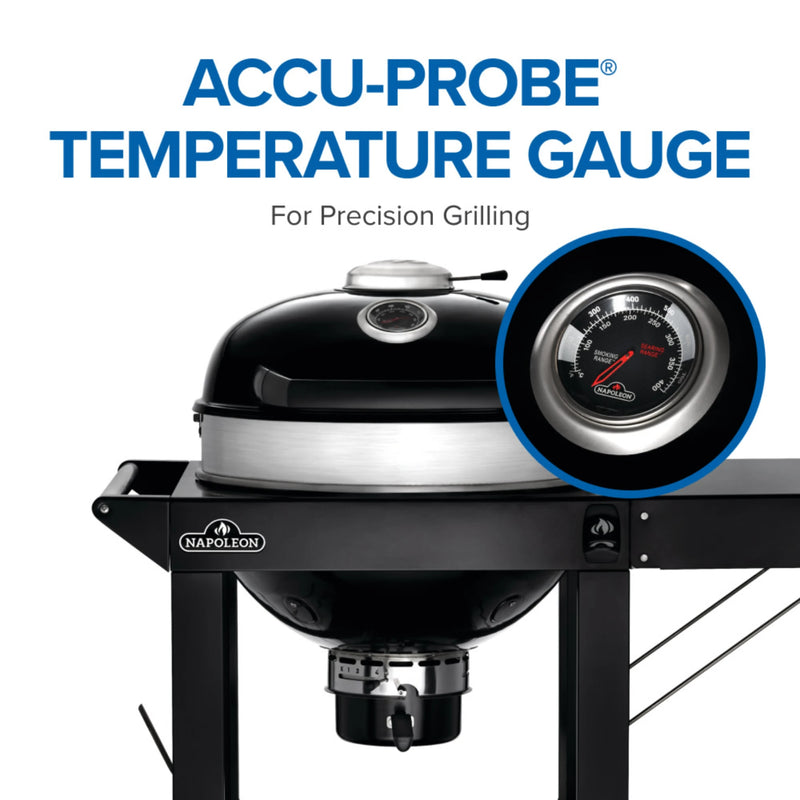 Napoleon PRO 22-Inch Kettle Charcoal Grill with Cart | GW STORE