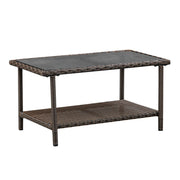 Well Traveled Living Ashville Wicker Patio Set | GW STORE