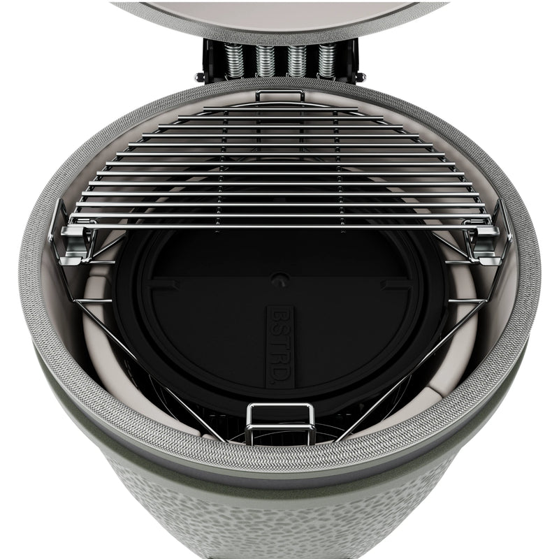 BSTRD Pro Large Solo Alpine Green Built-In Kamado Charcoal Grill | GW STORE