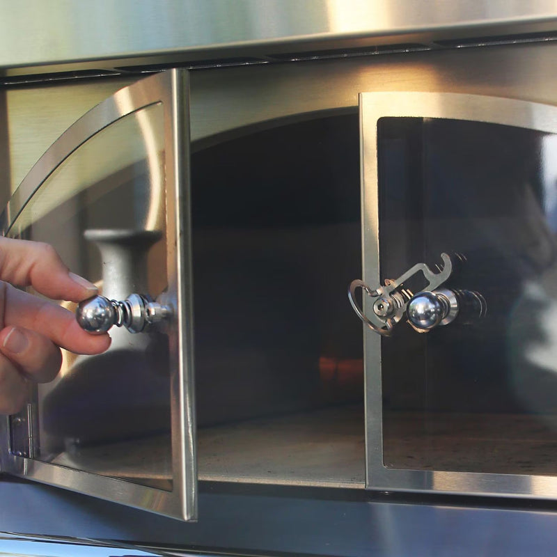 Alfresco 30-Inch Countertop Outdoor Gas Pizza Oven | GW STORE