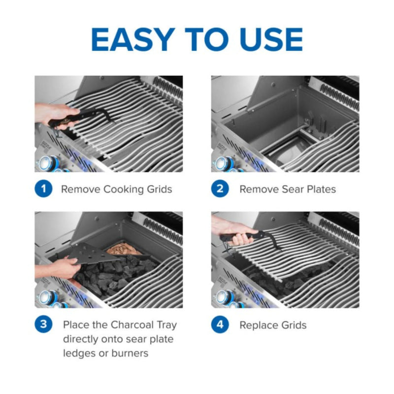 Napoleon 67732 Cast Iron Charcoal and Smoker Tray | GW STORE