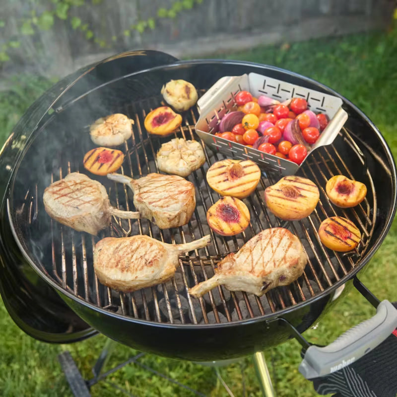 Weber 22-Inch Original Kettle Premium Charcoal Grill
