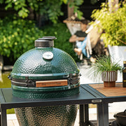 Big Green Egg Large Charcoal Grill in Modular Nest with Expansion & 3 Acacia Inserts Package | GW STORE