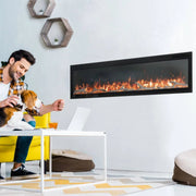 Napoleon Entice™ 60 Wall-Hanging Electric Fireplace | GW STORE