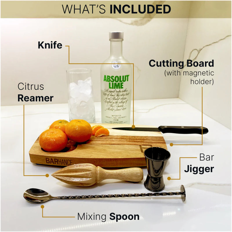 Barhance Mixing Bar Set Cocktail Kit – Premium Bartender Tools | GW STORE