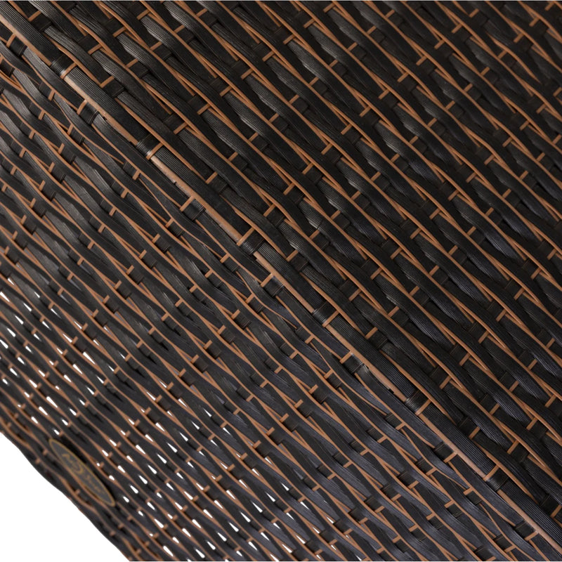 Well Traveled Living Bondi Deluxe Armchair in Mocha Wicker | GW STORE