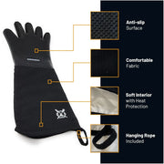 Grillnovations Digital Thermometer and Grilling Gloves Set | GW STORE