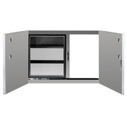 Summerset 36-Inch 2-Drawer Dry Storage Pantry & Door Combo | GW STORE