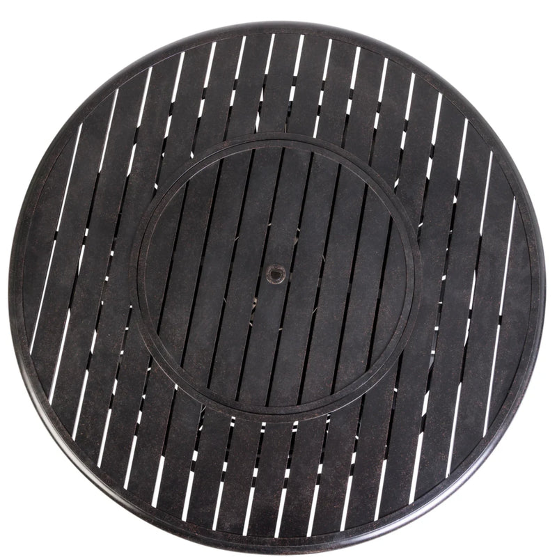Well Traveled Living Grand Cooper Aluminum Round Propane Fire Pit | GW STORE