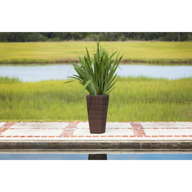 Well Traveled Living Alto 2-Piece Wicker Planter Set | GW STORE