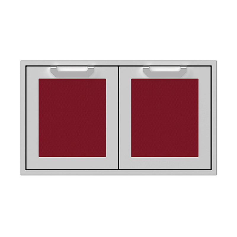 Hestan 36" Double Storage Doors Recessed Marquise Accented Panels | GW STORE