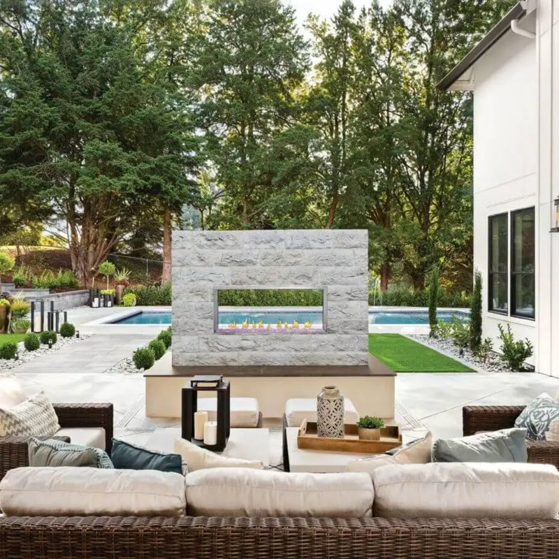 Napoleon Galaxy™ 50 Outdoor Gas Fireplace Stainless Steel | GW STORE
