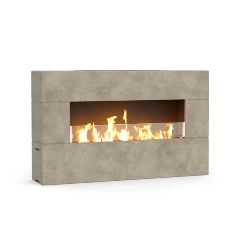 American Fyre Designs Milan Low Linear Fireplace | GW STORE