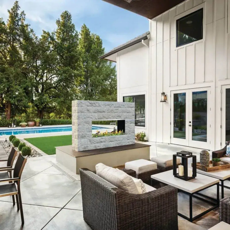 Napoleon Galaxy™ 50 Outdoor Gas Fireplace Stainless Steel | GW STORE