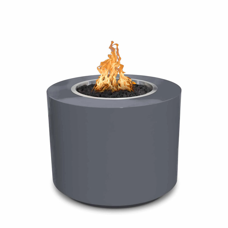 The Outdoor Plus Beverly Metal Powder Coat Natural Gas Fire Pit | GW STORE